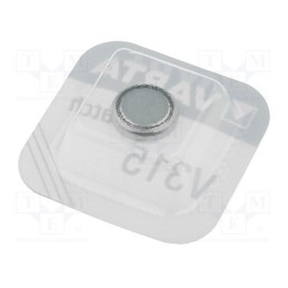 10 pcs : 20315 - Battery: silver, 1.55V, coin,SR67, 19mAh, non-rechargeable, 1pcs.