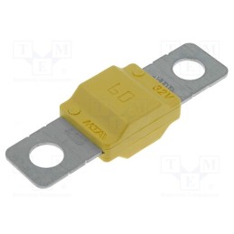10 pcs : MIDIVAL 60A - Fuse: fuse, 60A, 32VDC, automotive, 40mm, MIDIVAL