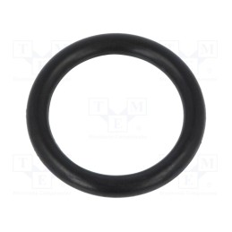 50 pcs : 01-0015.00X 2.5 ORING 70NBR - O-ring gasket, NBR rubber, Thk: 2.5mm, Øint: 15mm, black, -30÷100°C