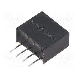 10 pcs : AM1SS-0524SJZ - Converter: DC/DC, 1W, Uin: 4.5÷5.5V, Uout: 24VDC, Iout: 42mA, SIP4