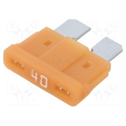 10 pcs : 340235 - Fuse: fuse, 40A, 32VDC, automotive, 19.3mm, tin alloy