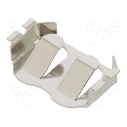 50 pcs : BAT-HLD-012-SMT - Clip, BR1216,BR1225,CR1216,CR1225, SMT, 3.6mm, bulk