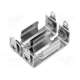 10 pcs : 155 -AS - Holder, LR1,N, Batt.no: 2, screw, aluminium