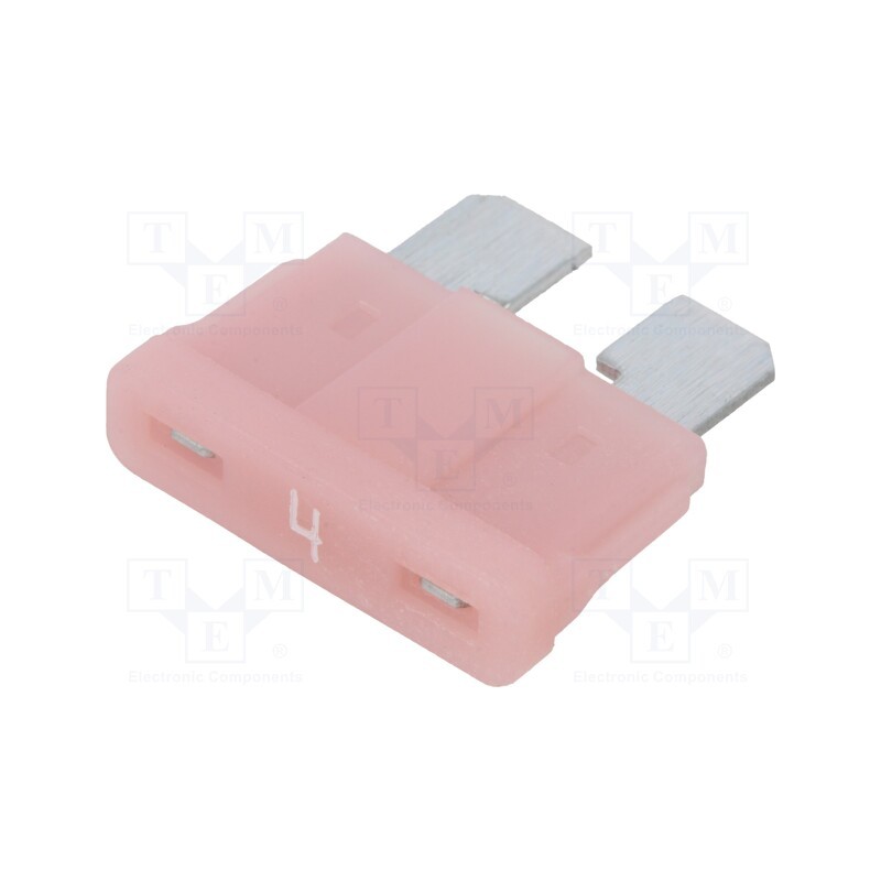 10 pcs : 340223 - Fuse: fuse, 4A, 32VDC, automotive, 19.3mm, tin alloy