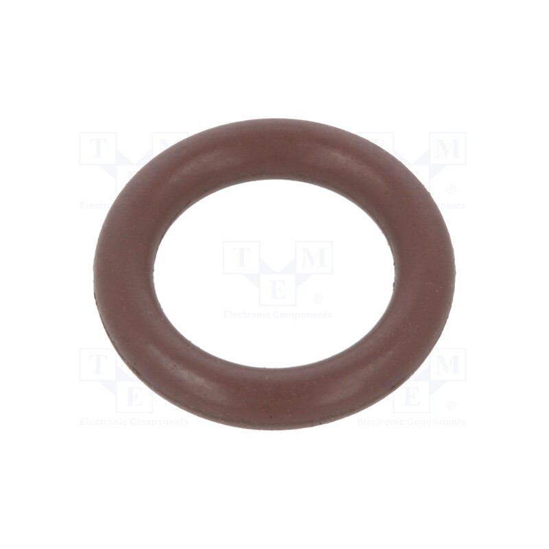 50 pcs : 01-0006.00X1.5 ORING 80FPM BROWN - O-ring gasket, FPM, Thk: 1.5mm, Øint: 6mm, brown, -20÷200°C