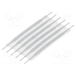 10 pcs : 4-1474654-4 - Connector: jumper cable, Cable ph: 2.54mm, L: 25.4mm, straight