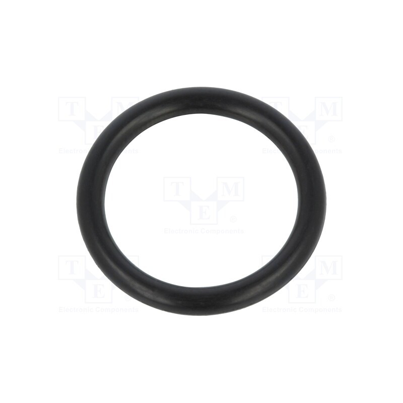 50 pcs : 01-0017.00X 2.5 ORING 70NBR - O-ring gasket, NBR rubber, Thk: 2.5mm, Øint: 17mm, black, -30÷100°C