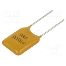 10 pcs : PTR030V0160-BK - Fuse: PTC polymer, 1.6A, Imax: 40A, THT, PTR030V, bag