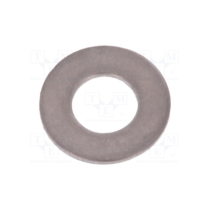 500 pcs : K3.2/D125-A4 - Washer, round, M3, D7mm, h0.5mm, acid resistant steel A4