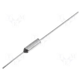 10 pcs : TZ-D-110 - Fuse: thermal, 10A, 12mm, 110°C