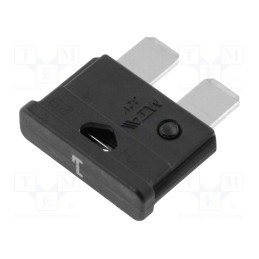 50 pcs : UNIVAL 1A - Fuse: fuse, 1A, 32VDC, automotive, 19mm, UNIVAL