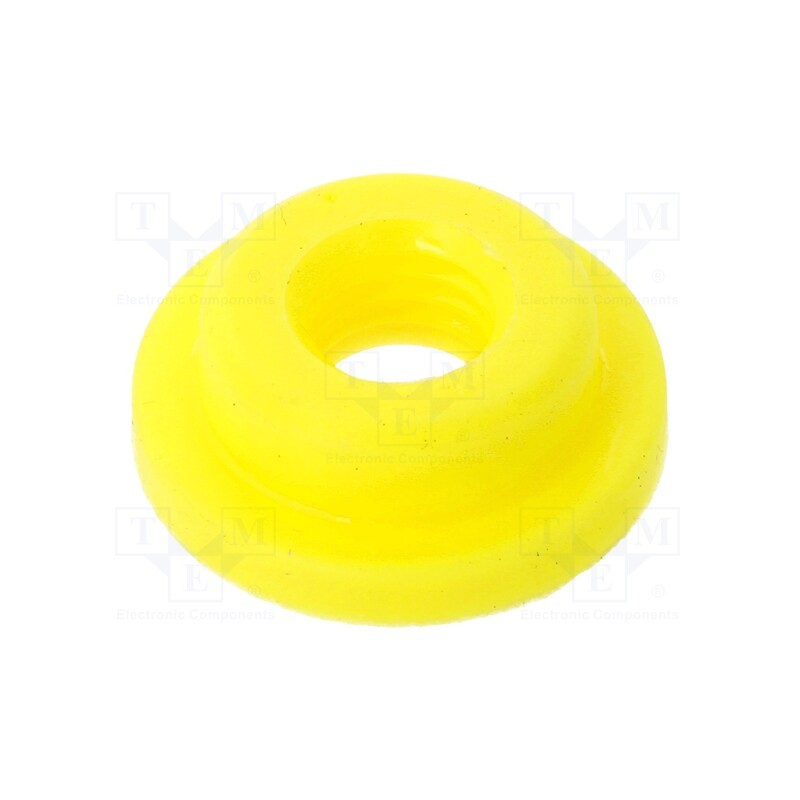 10 pcs : 300460 - Gasket, yellow, silicone