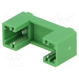 20 pcs : PTF/75 - Fuse holder, cylindrical fuses, THT, 5x20mm, -30÷85°C, 6.3A, green
