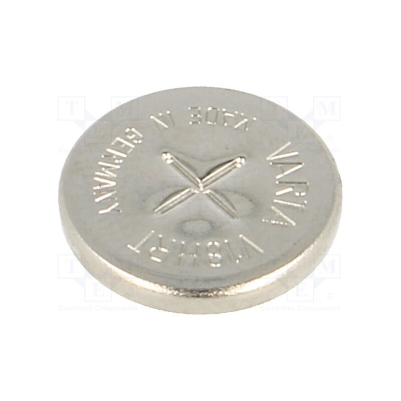 10 pcs : 55802101501 - Re-battery: Ni-MH, coin,V18H, 1.2V, 18mAh, Ø11.5x2.2mm