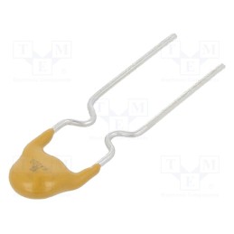 10 pcs : PFRA.020 - Fuse: PTC polymer, 200mA, 60VDC, THT, 7.4x3.1x12.7mm, CuFe, PFRA