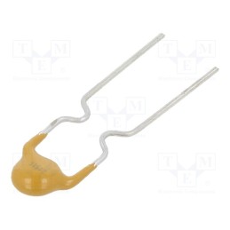 10 pcs : PFRA.010 - Fuse: PTC polymer, 100mA, 60VDC, THT, 7.4x3.1x12.7mm, NiCu, PFRA