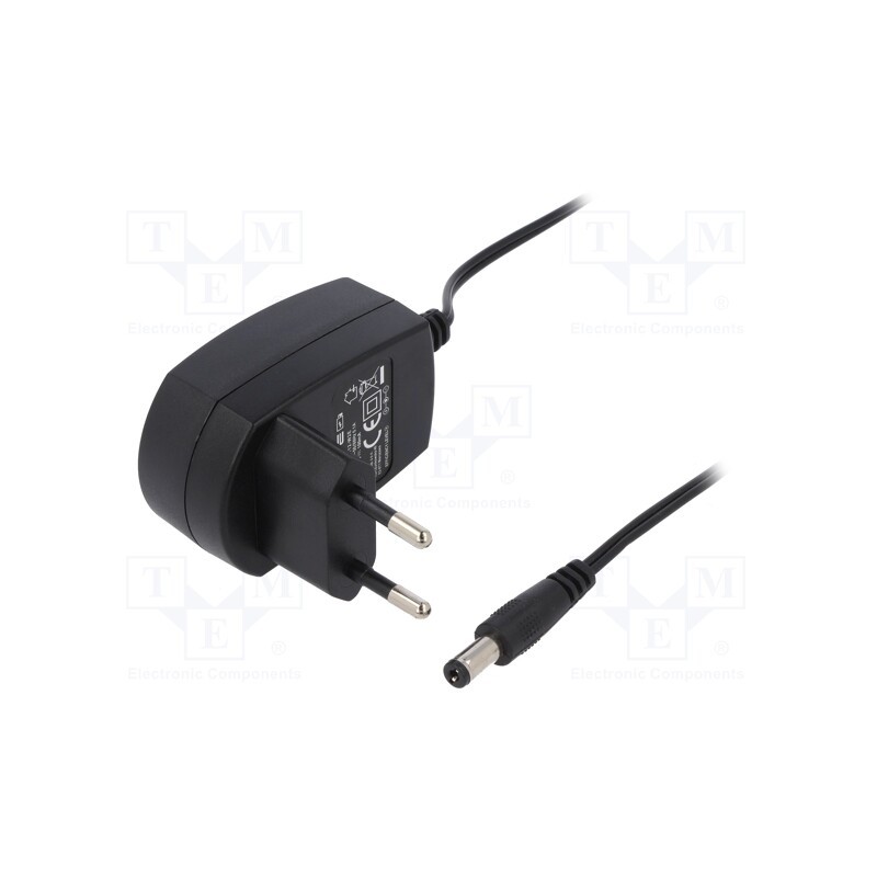5 pcs : ESPE-0112-W2E-2155 - Power supply: switched-mode, mains power supply,plug, 12VDC