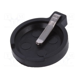 10 pcs : 502 - Socket, BR1616,CR1612,CR1616,CR1620, Batt.no: 1, horizontal,THT