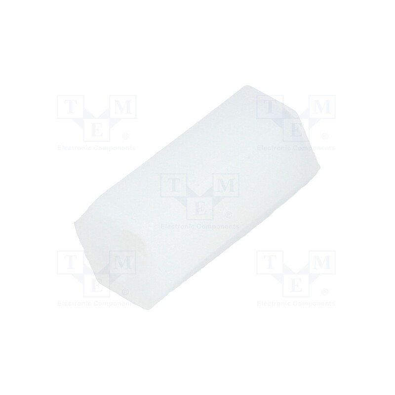 50 pcs : FIX-HP2-9 - Screwed spacer sleeve, hexagonal, polyamide, M2, L: 9mm