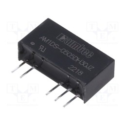 10 pcs : AM1DS-0505DH30JZ - Converter: DC/DC, 1W, Uin: 4.5÷5.5V, Uout: 5VDC, Uout2: -5VDC, SIP7