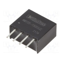 10 pcs : AM1SS-1505SJZ - Converter: DC/DC, 1W, Uin: 13.5÷16.5V, Uout: 5VDC, Iout: 200mA, SIP4