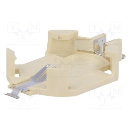 10 pcs : 796136-1 - Socket, 2032,BR2032,CR2032, Batt.no: 1, horizontal,SMD, UL94V-0