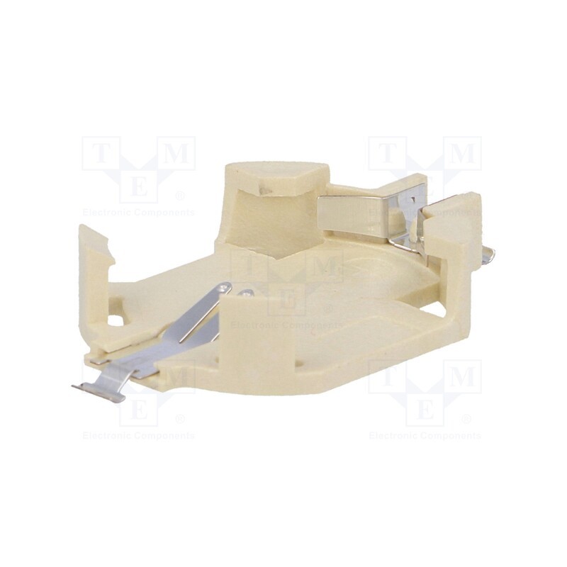 10 pcs : 796136-1 - Socket, 2032,BR2032,CR2032, Batt.no: 1, horizontal,SMD, UL94V-0