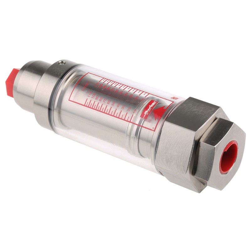 1 pcs - Parker Flow Meter, 10 L/min Min, 110 L/min Max
