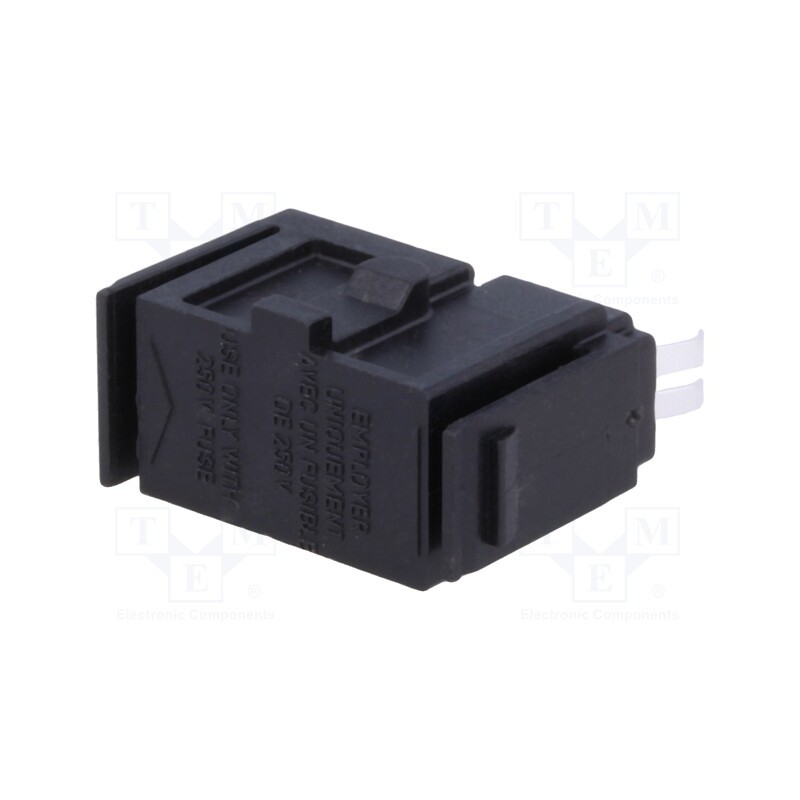 10 pcs : 4301.1401 - Fuse drawer, IEC 60320, Fingergrip, Fusedrawer 2, Des: fuse x2