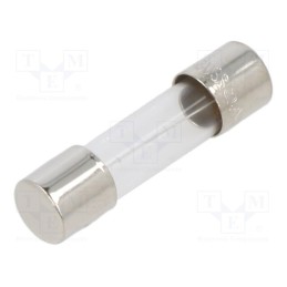 20 pcs : BK1-S506-1-R - Fuse: fuse, time-lag, 1A, 250VAC, cylindrical,glass, 5x20mm, brass