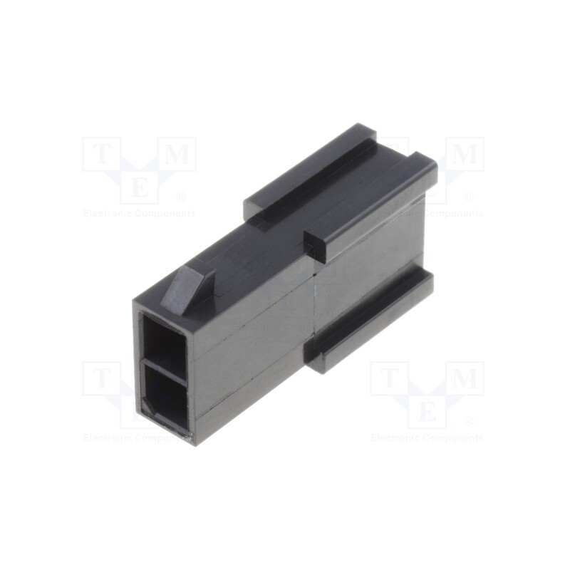 10 pcs : 430200201 - Plug, wire-wire, male, Micro-Fit 3.0, 3mm, PIN: 2, w/o contacts