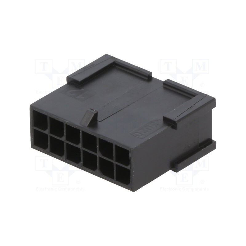 10 pcs : 430201201 - MicroFit 3.0 Plug DR FreeHang 12Ckt