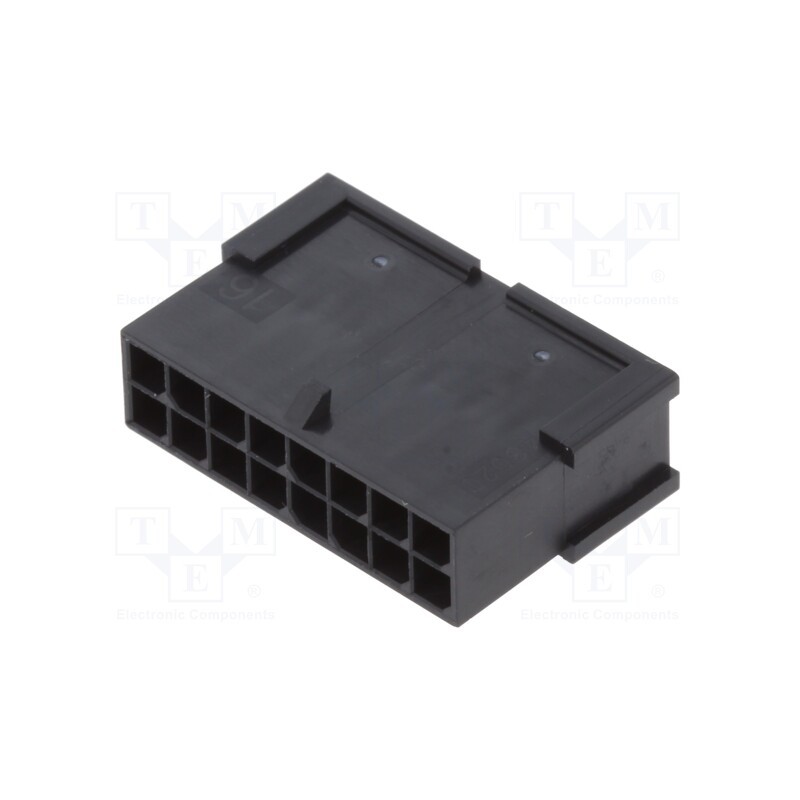 10 pcs : 430201601 - MicroFit 3.0 Plug DR FreeHang 16Ckt