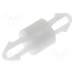 100 pcs : FIX-MAD-3 - PCB distance, polyamide, L: 3mm, latch/latch, natural, UL94V-2
