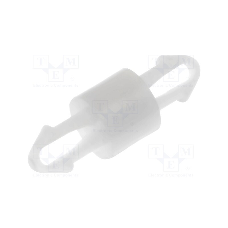 100 pcs : FIX-MAD-3 - PCB distance, polyamide, L: 3mm, latch/latch, natural, UL94V-2
