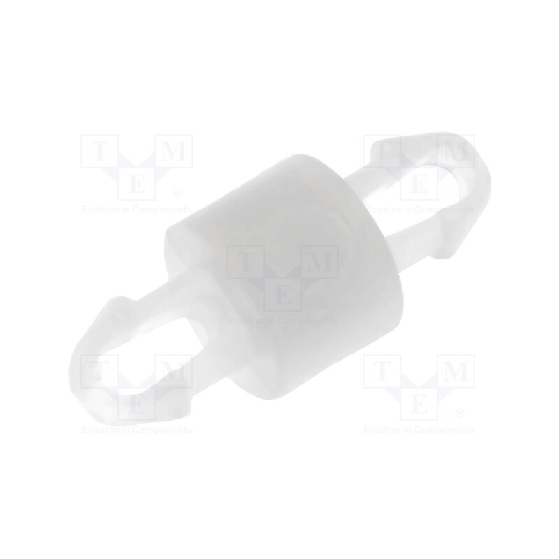 100 pcs : FIX-MADA-3.5 - PCB distance, polyamide, L: 3.5mm, latch/latch, natural, UL94V-2
