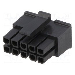 10 pcs : 430251000 - Plug, wire-board, female, Micro-Fit 3.0, 3mm, PIN: 10, w/o contacts