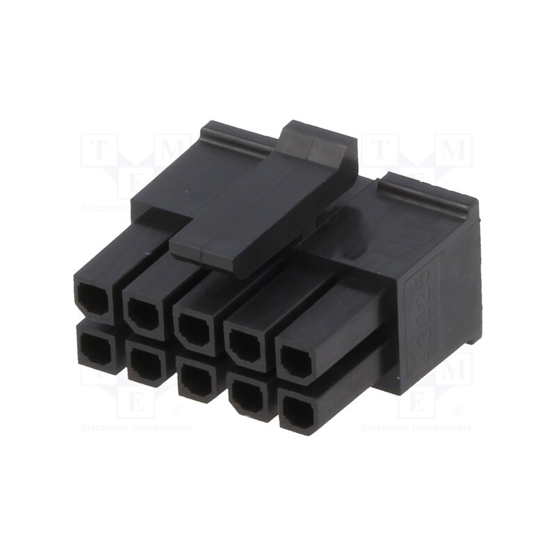 10 pcs : 430251000 - Plug, wire-board, female, Micro-Fit 3.0, 3mm, PIN: 10, w/o contacts