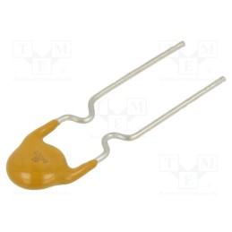 10 pcs : PFRA.025 - Fuse: PTC polymer, 250mA, 60VDC, THT, 7.4x3.1x12.7mm, CuFe, PFRA