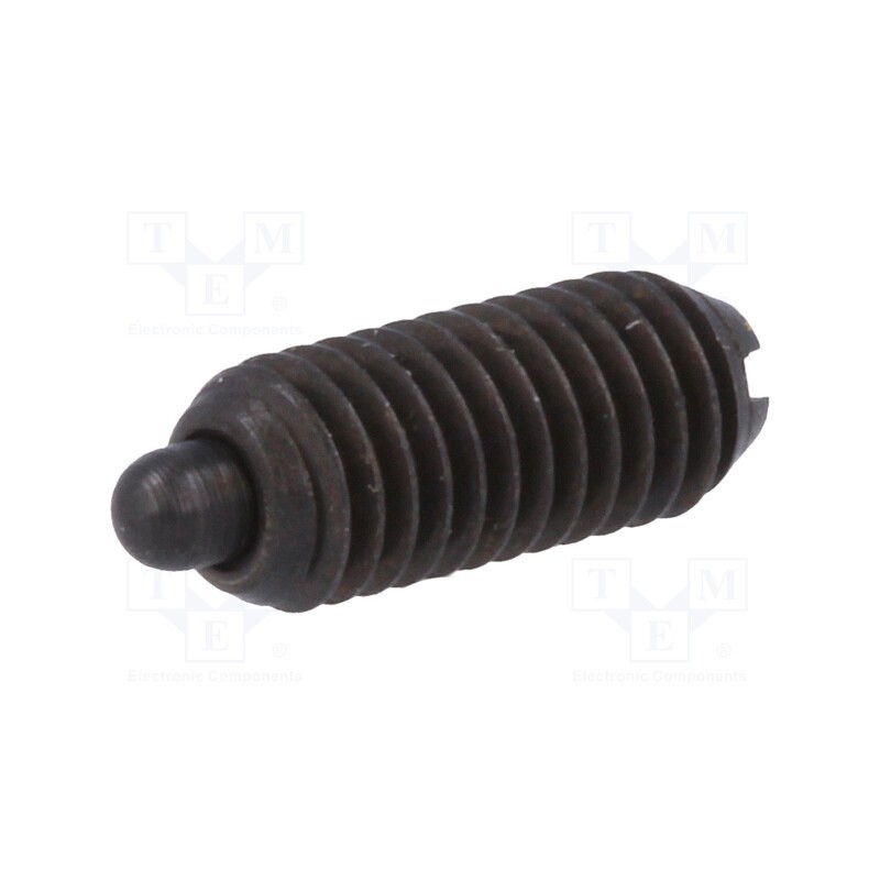 10 pcs : 1642960 - Ball latch, steel, BN 13365, Thread: M5, 14mm