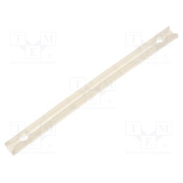 20 pcs : BT-140 - PCB guide, polyamide, natural, L: 142mm, UL94V-2, -40÷85°C