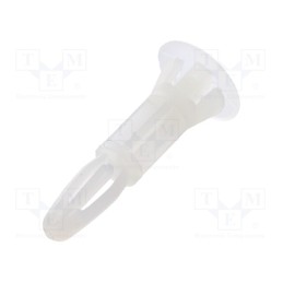 50 pcs : 8G820V40897 -AS - Assembly stud, polyamide, L: 15.9mm, latch/latch, Ø2: 6mm, Ø1: 4mm