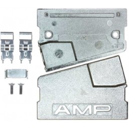 1 pcs - TE Connectivity Zinc Angled D Sub Backshell, 50 Way