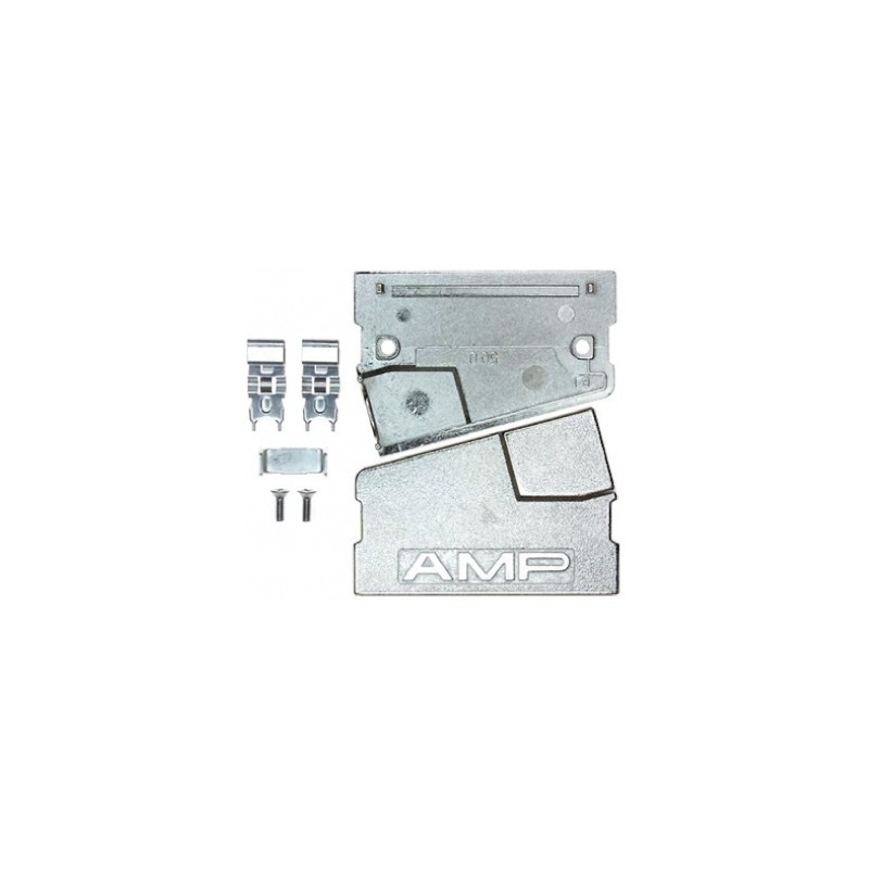 1 pcs - TE Connectivity Zinc Angled D Sub Backshell, 50 Way