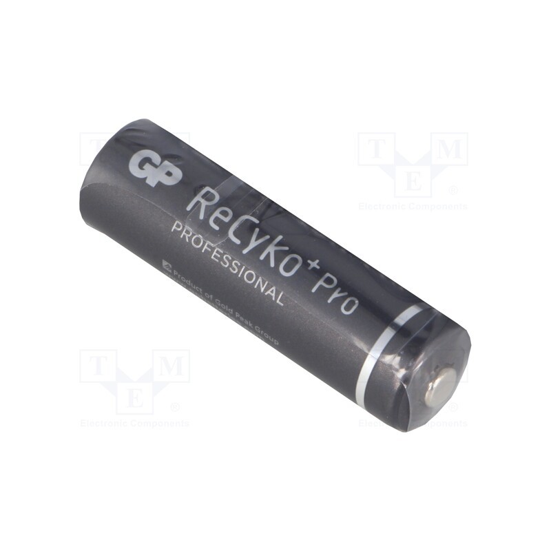 10 pcs : GP210AAHCBE - Re-battery: Ni-MH, AA, 1.2V, 2000mAh, ReCYKO PRO, bulk,industrial