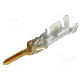 20 pcs : 430310003 - Contact, male, gold-plated, 0.25÷0.5mm2, 24AWG÷20AWG, crimped