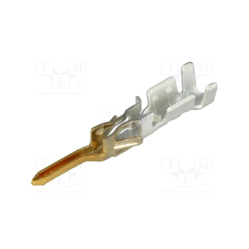 20 pcs : 430310003 - Contact, male, gold-plated, 0.25÷0.5mm2, 24AWG÷20AWG, crimped