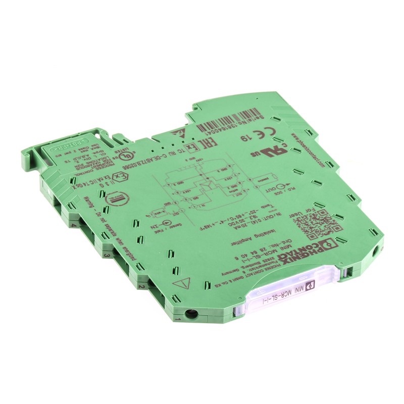 1 pcs - Phoenix Contact 3RS7002 Series Signal Conditioner, Current Input, Current Output, 19.2 - 30V dc Supply, ATEX