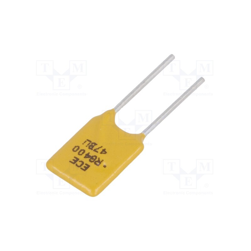 20 pcs : RG400-16 - Fuse: PTC polymer, 4A, 5.1mm, Ø0.81x7.6mm