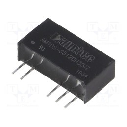10 pcs : AM1DS-0512DH30JZ - Converter: DC/DC, 1W, Uin: 4.5÷5.5V, Uout: 12VDC, Uout2: -12VDC, SIP7